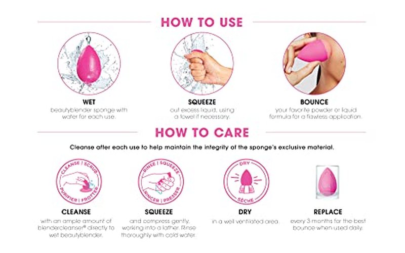 BEAUTYBLENDER Liquid BLENDERCLEANSER for Cleaning Makeup Sponges, Brushes & Applicators, 3 oz. Vegan, Cruelty Free and Made in the USA