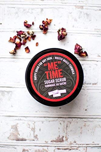 Walton Wood Farm Sugar Scrub ("Me" Time) Mojito Magic- Lime & Sugar Scent Vegan-Friendly and Paraben-Free 8 oz