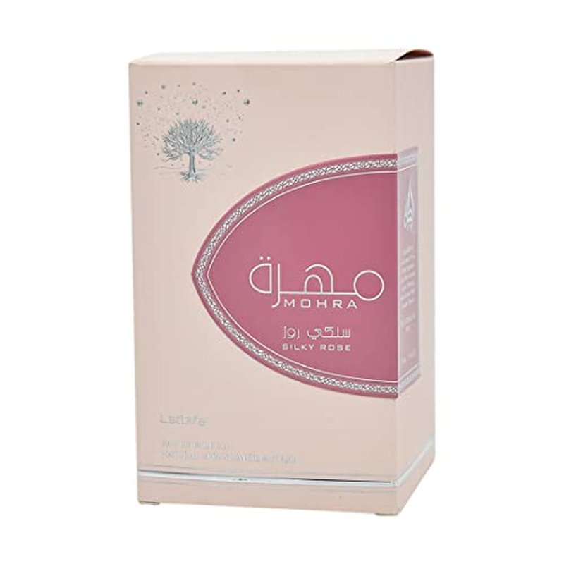LATTAFA MOHRA SILKY ROSE PERFUME For Women 100ml | Extra Long Lasting Luxury Perfume Scent | Eau De Parfume | All Day Fragrance |