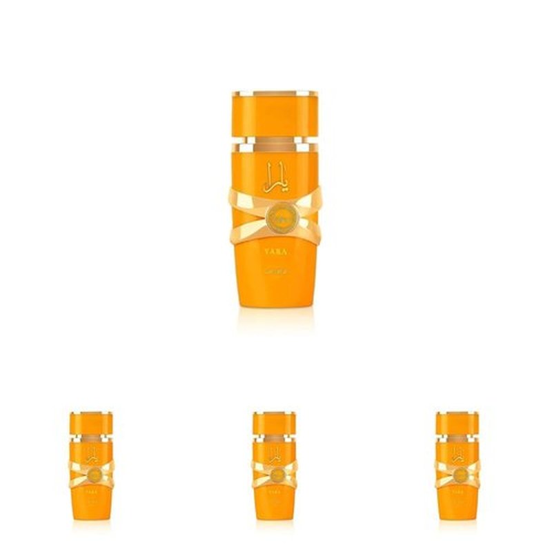 Lattafa Perfumes Yara Tous for Women Eau de Parfum Spray, 3.40 Ounces / 100 ml (Pack of 4)