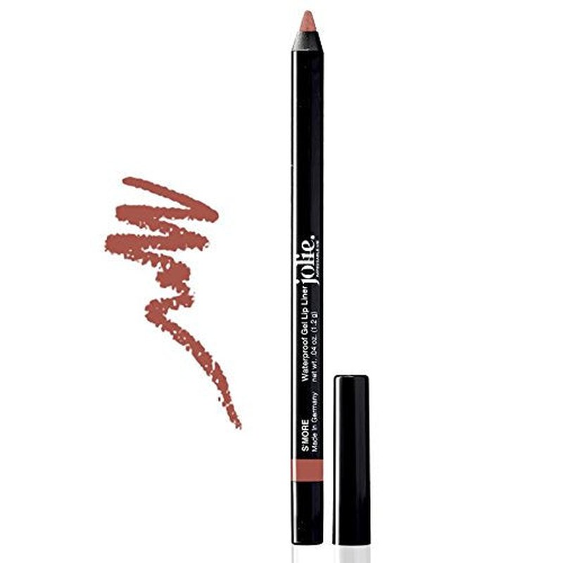 Jolie Cosmetics Waterproof Gel Lip Liner - Super Smooth, Extra Long-Wear (S'more)