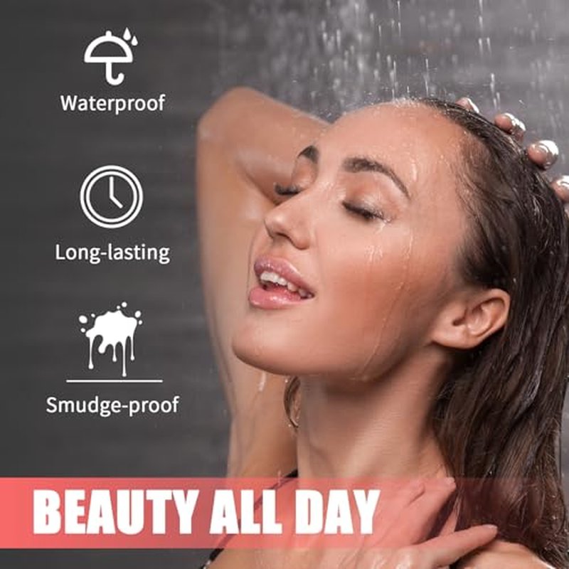 Eyebrow Pen, Curved Microblading Eyebrow Pencil, 2-in-1 Dual-Ended Natural Brow Eyebrow Pen with Micro-Fork-Tip and Precise Brush-Tip, Waterproof Long-Lasting Microblading Eyebrow Pen, Black