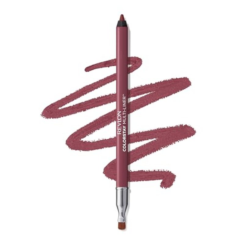 Revlon ColorStay Multi-Liner, Dual-Ended Pencil, Multi-Use for Lips, Face and Eyes, 002 Dallying