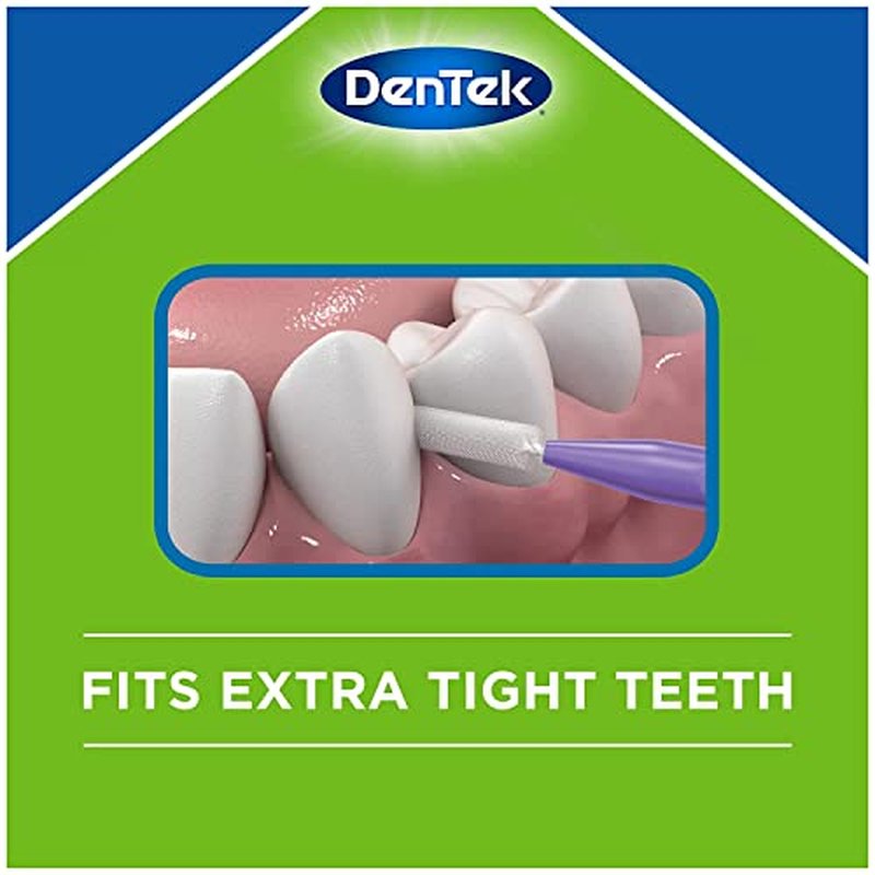 DenTek Slim Brush Interdental Cleansers, Extra Tight, Mouthwash Blast 32 ea