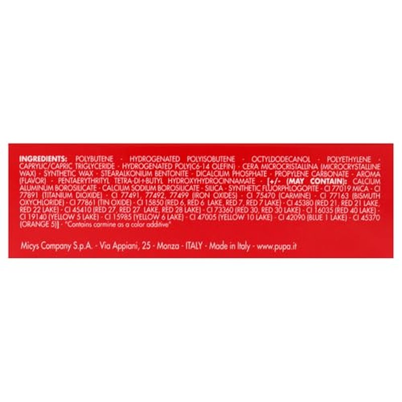 Pupa I Am Pure-Colour Lipstick - 109 Walnut Milano for Women - 0.123 oz Lipstick
