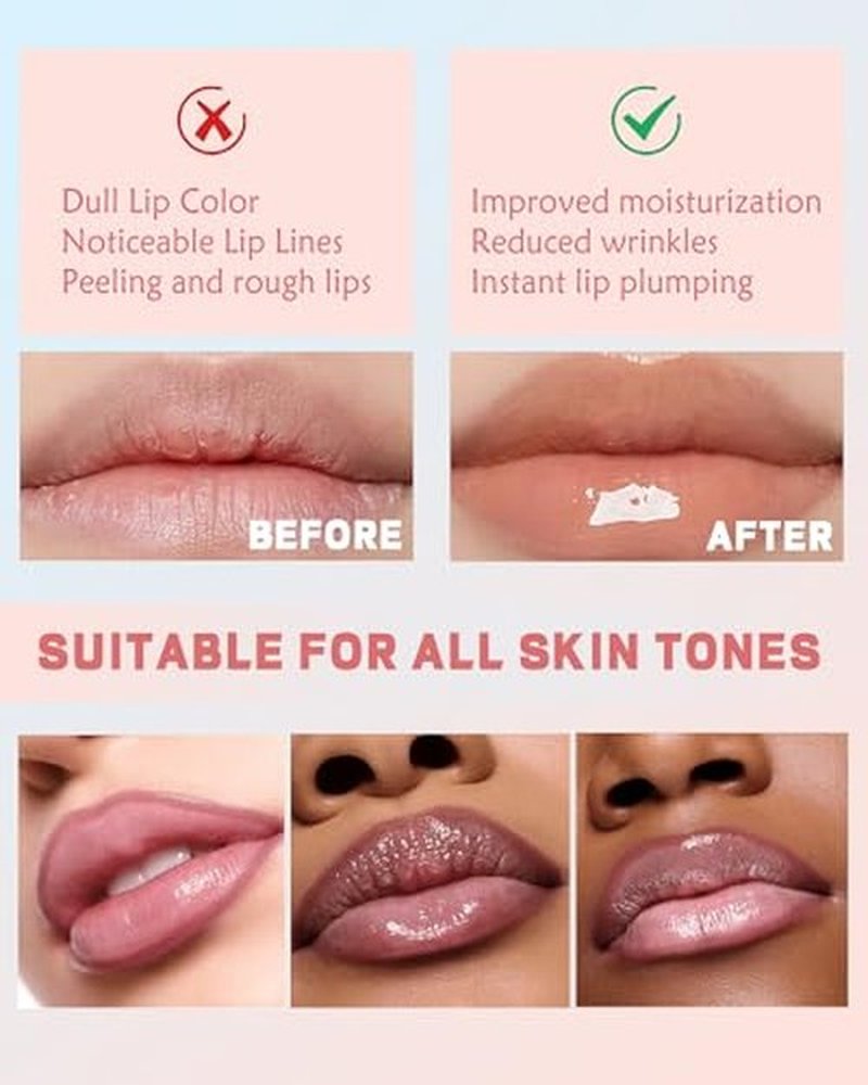 Peel Off Lip Liner Stain Tattoo, Long Lasting Waterproof Nude Lip Stain Peel off Tattoo Lip Liner & Tinted Pink Lipstick Combo, Non-Stick Cup Moisturizing Lip Tint Blam Women Lip Makeup,Set A