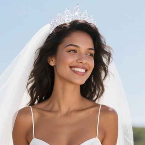 Kamirola - Queen Crown and Tiaras Princess Crown for Women and Girls Crystal Headbands for Bridal, Princess for Wedding and Party£¨01£©
