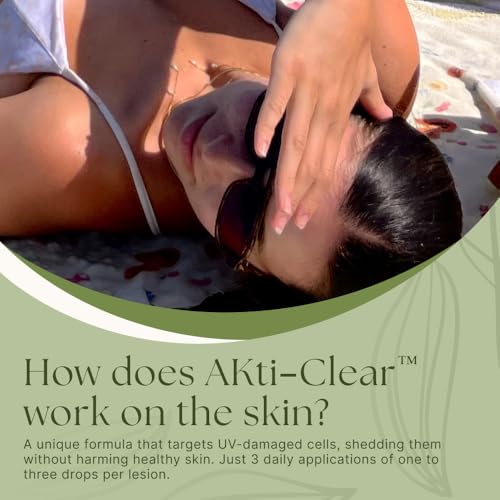 AKtiClear is formulated for use on Actinic Keratosis. Botanically-Infused Dermatological Skin Care Apply to Sun Damaged Skin Lesions right at Home. Fast 3-Day Application.