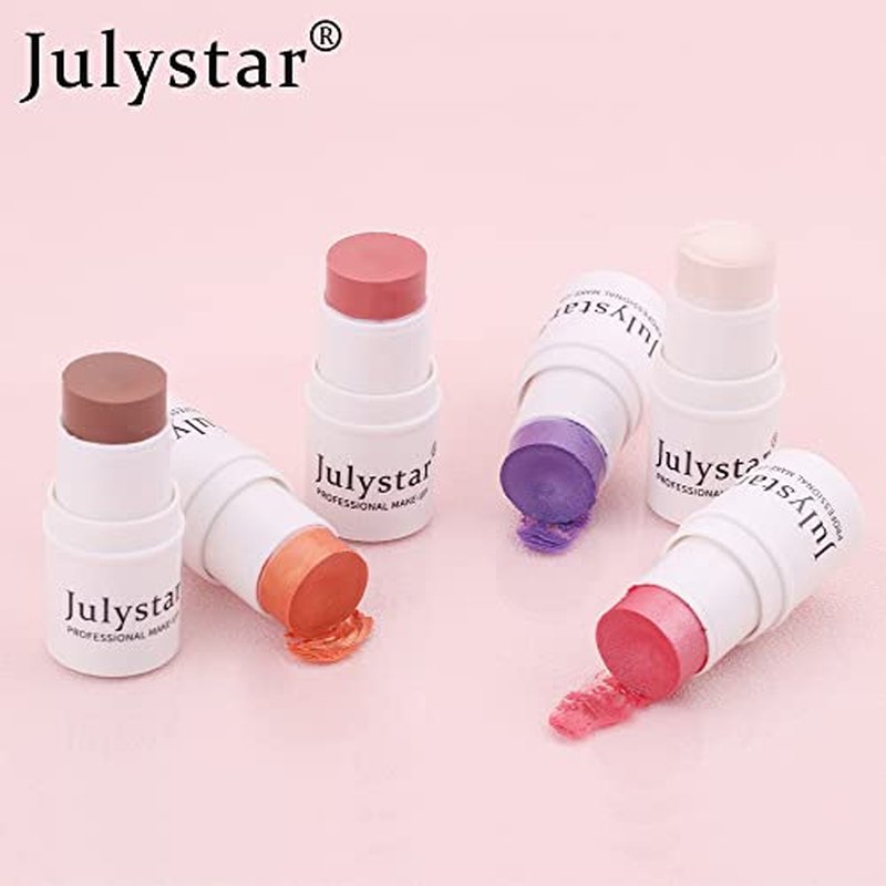 Cream Contour Sticks,Highlighter & Cream Blush Stick,Facial Shaping Makeup Sticks for Women,Face Make Up Sticks,Easy to Sculpt the Face and Create a Lightweight Finishing Makeup (#1, 0.7OZ)