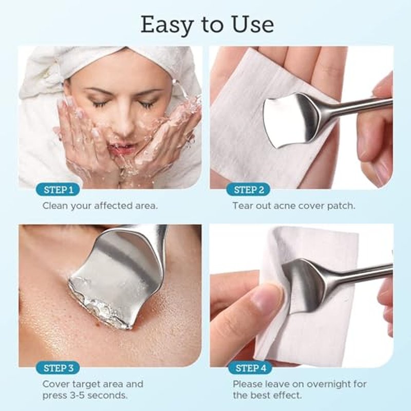 Professional Comedone Extractor For Whitehead And Blemish Removal Stainless Steel Blackhead Extractions Tool