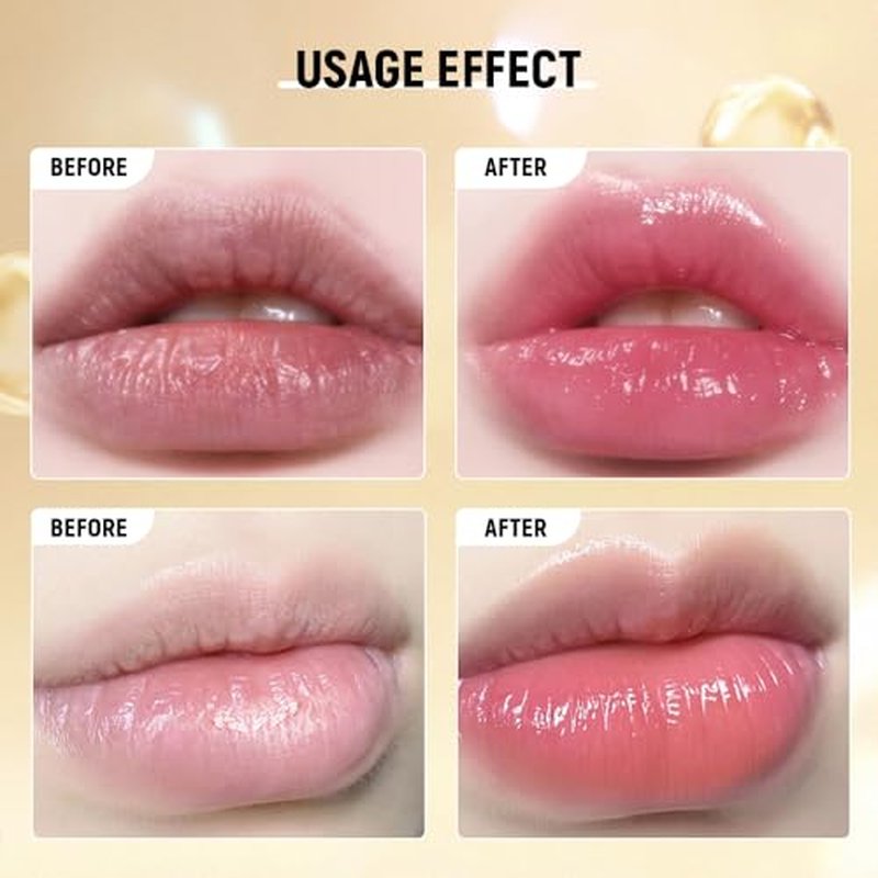 YAUNJI Crystal Jelly Flower Color Changing Lipstick, 2024 New Long Lasting Nutritious Lip Balm Lips Moisturizer Magic Temperature Color Change Lip Gloss (AA, 1)