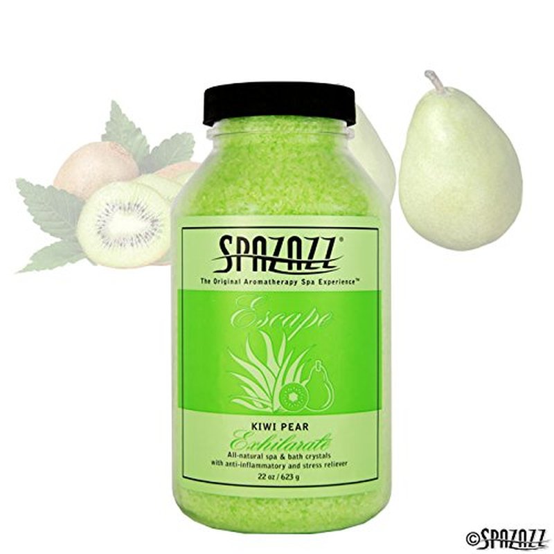 Spazazz 7369C Spa and Bath Crystals, Kiwi Pear, 22 Ounce