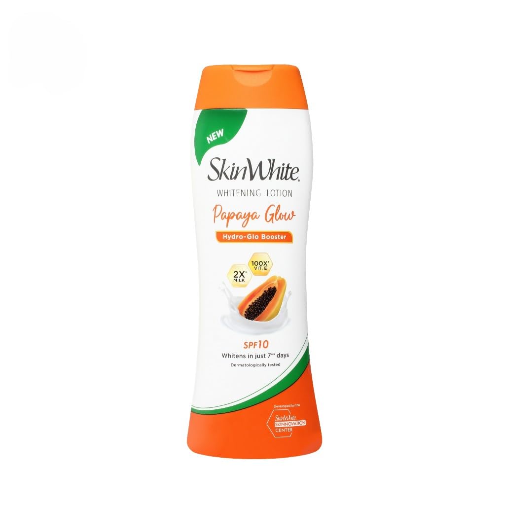 Skin White Whitening Lotion Papaya Milk SPF10