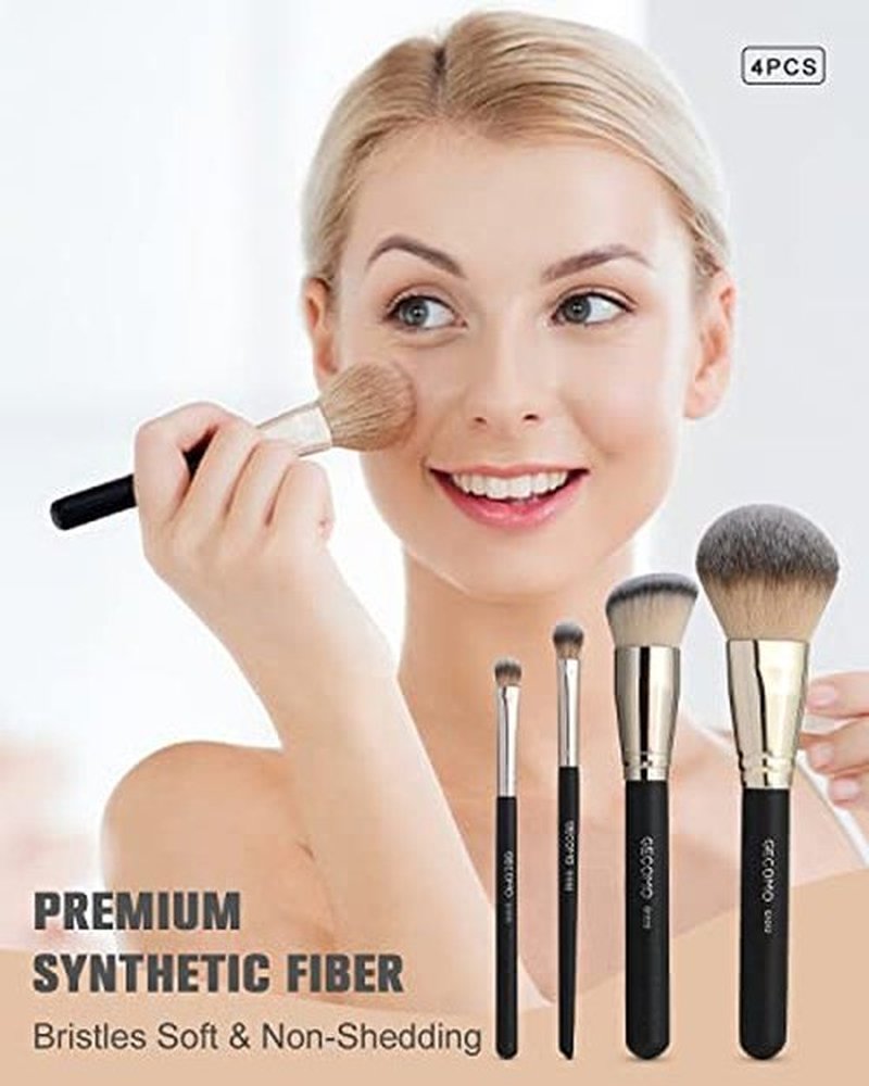 FERYES Large Travel Makeup Brush Holder, Magnetic Anti-fall Out Silicon Portable Cosmetic Face Brushes Holder, Soft and Sleek Makeup Tools Organizer for Travel- (8.27 * 2.36 * 1.57)