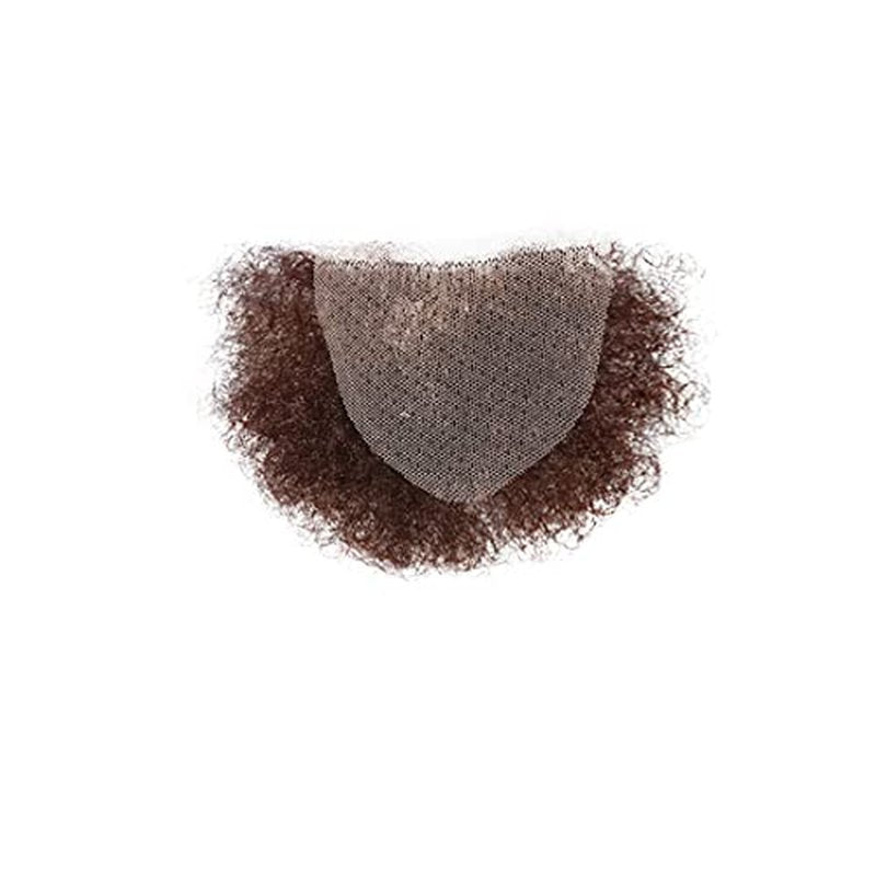 viviaBella Fake Private Hair Handmade Biniki Synthetic Hair Body Hair Adding Hair Volume (Style1, Dark Brown)
