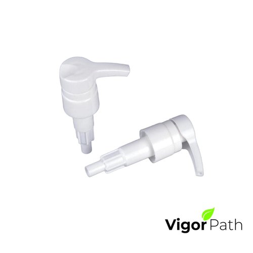 Universal Shampoo/Conditioner Dispenser Pump for Bottles, Leak Proof, Pump Top Fits 1 L/33.8 oz Bottles, 28/410 Neck Size, (White - Pack of 2)