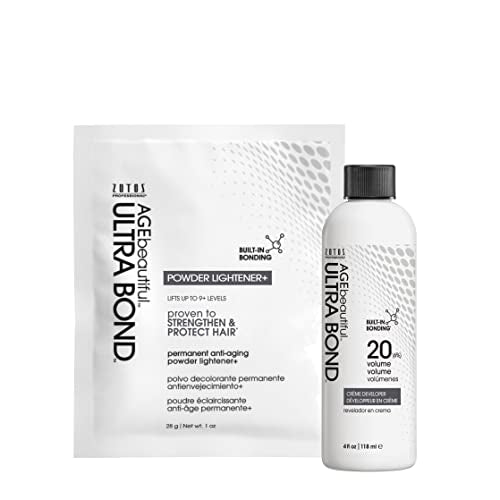 ULTRA BOND Permanent Powder Lightener with Built-in Bonding - Strengthens & Protects, 1 Oz
