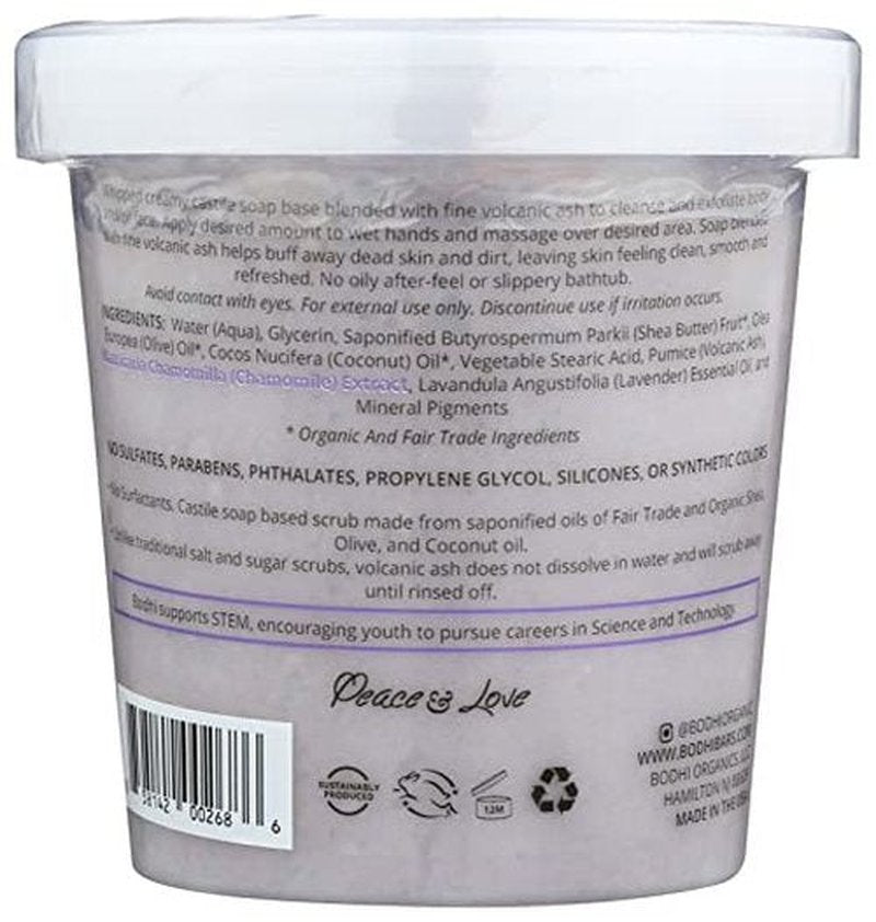 BODHI HANDMADE SOAP Lava Lavender Whipped Soap, 14 OZ