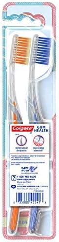Colgate Gum Health Extra Soft Toothbrush for Sensitive Gums with Deep Cleaning Floss-Tip Bristles - 4 Count