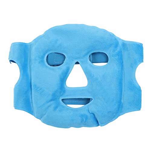 Face ice Pack ice Pack for Face Cold Face Mask Cold Face Eye Mask Ice Pack Reduce Face Puff Gel Beads Hot Heat Cold Compress Pack Face for Reusable for Post Laser Care (Dark Blue)