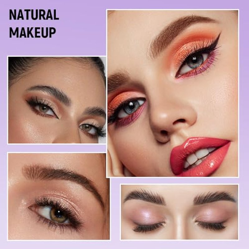 Microblading Eyebrow Pen, 2024 New Magic Eyebrow Pencil with 4 Fork Tip, Natural Brows Eyebrow Pen, Waterproof Fine Stroke Brow Pencil (Dark Brown)