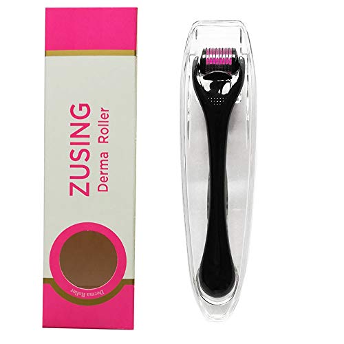ZUSING Derma Roller for Hair Face Beard Microneedle Roller 0.25mm for Beauty