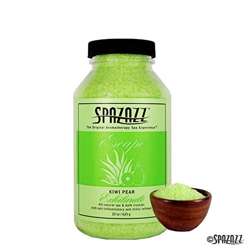 Spazazz 7369C Spa and Bath Crystals, Kiwi Pear, 22 Ounce