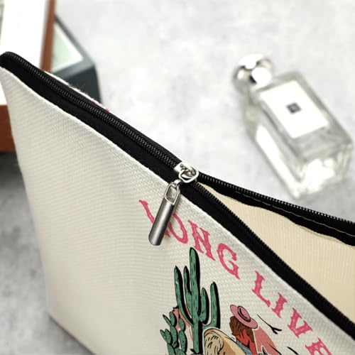 Western Girls Gifts Cowgirl Gifts Western Gifts for Women Western Stuff for Lovers Retro Makeup Bag Cosmetic Bag Friendship Gifts for Friends Girls Niece Sister Birthday Mothers Day Graduation