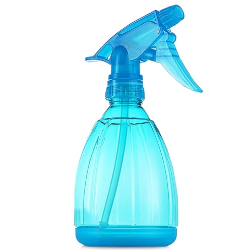 DilaBee Spray Bottles (12 Oz) Water Spray Bottle for Hair, Plants, Cleaning Solutions, Cooking, BBQ, Squirt Bottle for Cats - Empty Spray Bottles - BPA-Free - Multicolor (Blue, 1 Pack)