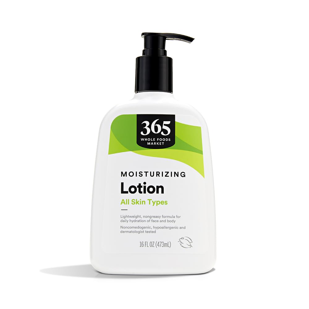 Moisturizing Lotion for Face & Body - All Skin Types, 16 Fl Oz | Hydrating Formula