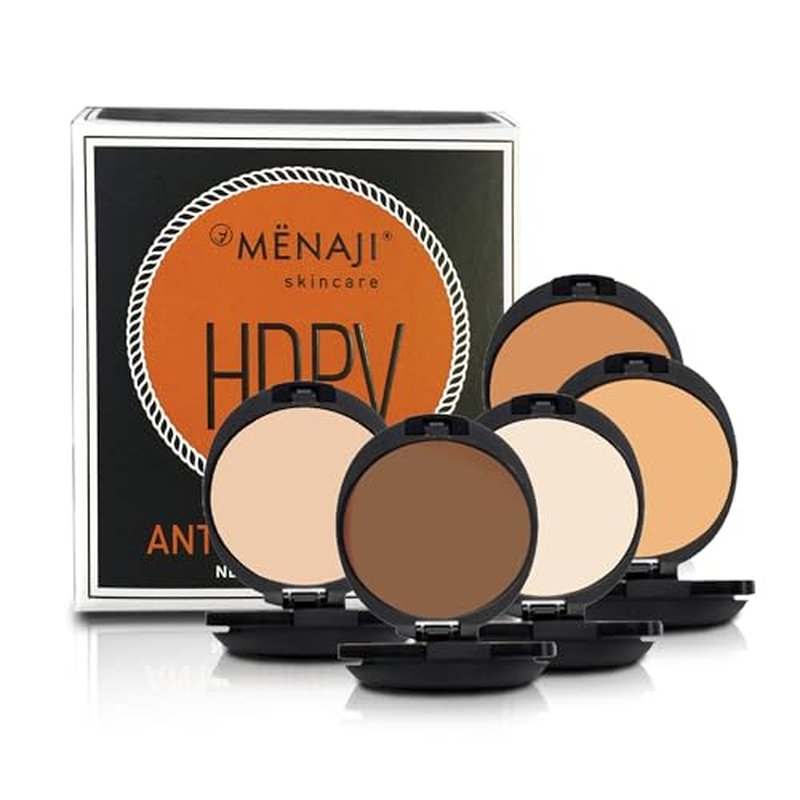 Mënaji HDPV Anti-Shine Sunless Tan and Deluxe Kabuki Brush