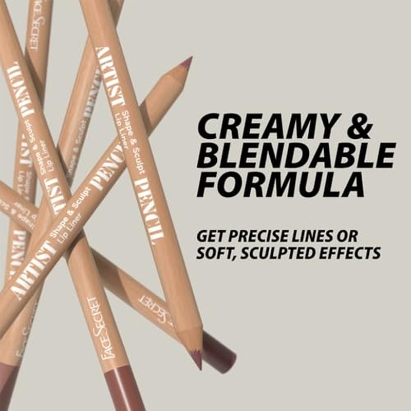 6pcs Nude Lip Liner Makeup Set - Waterproof & Smudge-Proof Matte Pencil, Long-Lasting & Durable, Smooth & Easy Glide, Non-Smudge, Contouring, Filling & Layering (Brown Set, 6 Count (Pack of 1))