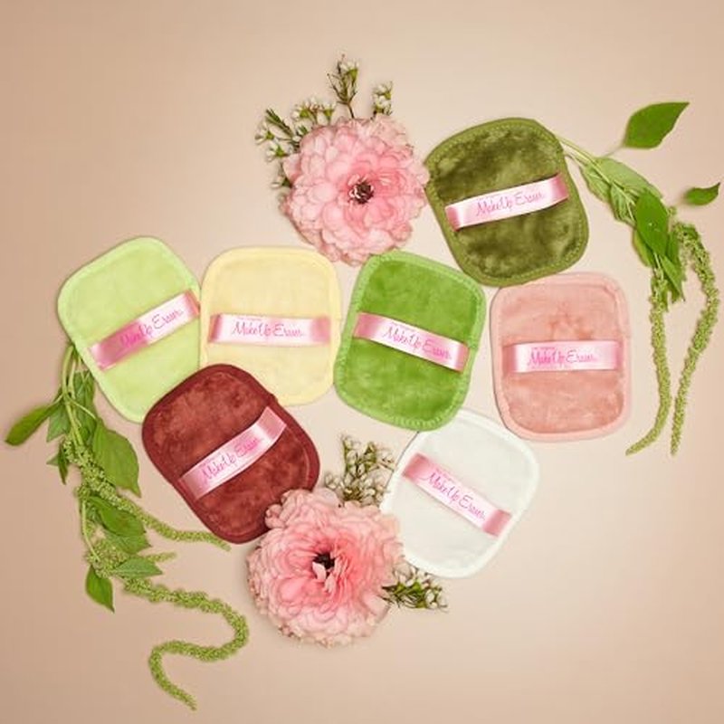 The Original MakeUp Eraser, 7-Day Set, Erase All Makeup with Just Water, Including Waterproof Mascara, Eyeliner, Foundation, Lipstick, Sunscreen, and More! Plant Power, 7ct.