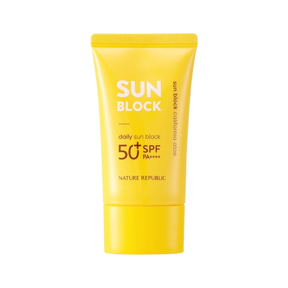 California Aloe Daily Sun Block SPF 50+ PA++++ - 1.92 fl oz | Nature Republic