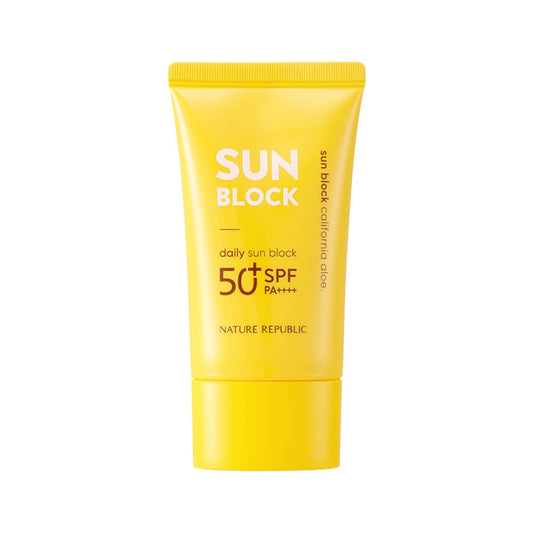 California Aloe Daily Sun Block SPF 50+ PA++++ - 1.92 fl oz | Nature Republic
