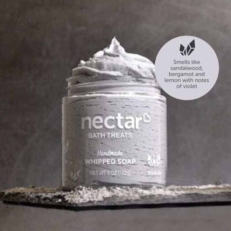 Nectar Life Nourishing Whipped Soap and Shave Butter with Almond Oil, Vanilla Sugar, Set of 3, 5 Oz Each