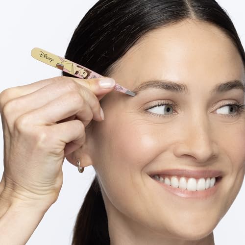 Tweezerman Rapunzel Slant Tweezer - Eyebrow Tweezers for Women and Men