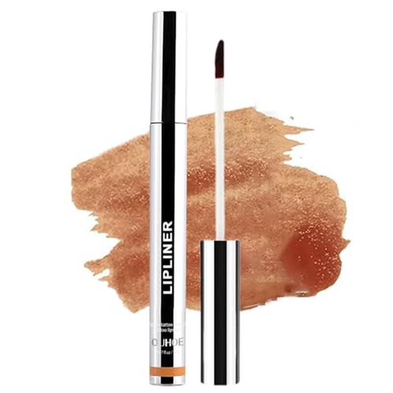 Timbersonic Lip Stain, Timbersonic Peel off Lip Stain, Timbersonic Peel off Lip Liner, Long Lasting Lip Stain Peel Off, Infused with Hyaluronic Acid & Vitamin E, For All Skin Type (#01-Light Brown)