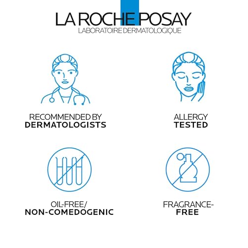 La Roche-Posay Toleriane Purifying Foaming Facial Cleanser, Oil Free Face Wash for Women & Men with Niacinamide + Ceramides, Pore Cleanser Safe For Sensitive Skin, Won¡¯t Dry Out Skin, Soap Free