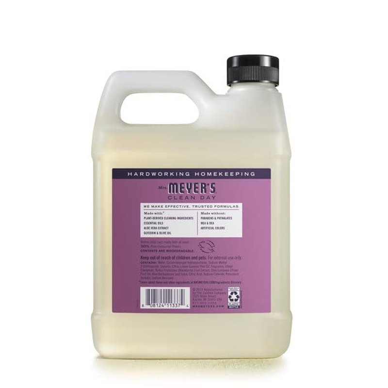 Mrs. Meyer's Clean Day Plum Berry Hand Soap Refill - 33 Fl Oz | Pack of 4