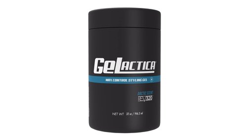 Gelactica Max Control Hair Gel for Men – Alcohol-Free, Strong Hold Styling Gel - Natural Extracts for Long-Lasting Hold and Shine, Slick Back Hair Gel 32 Oz