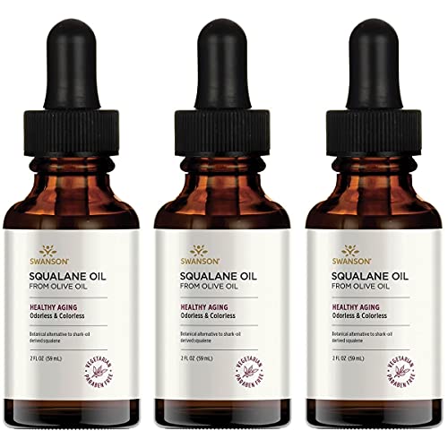 Swanson Vegetarian Squalane Oil 2 fl Ounce (59 ml) Liquid