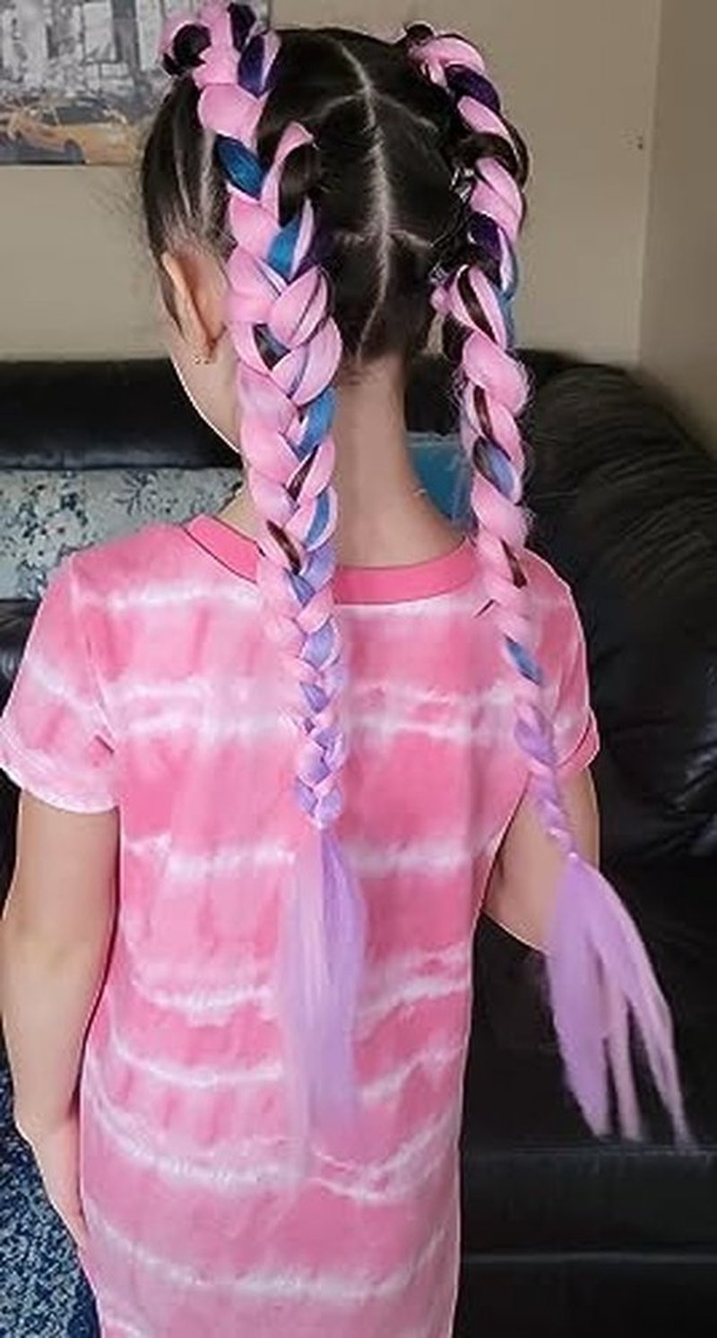 Ombre Braiding hair synthetic Crochet braids twist 24inch 3pcs/lot 100g Ombre two three tone Jumbo braid hair extensions Dreadlocks(ps17 pack of 3)