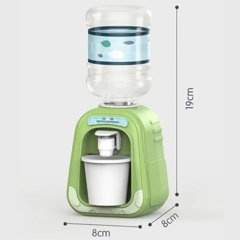 Bleumy Micellar Water Dispenser, Fun Makeup Remover Container, Makeup Remover Dispenser, Mini Water Dispenser, Suitable for Toner, Makeup Remover Liquid Skin Care Dispenser (Green)