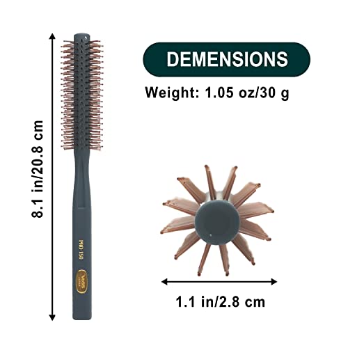 VESS Salon Roll Brush Professional Use PRO-150 For Short Hair and Medium Hair-D28 mm-Made in Japan