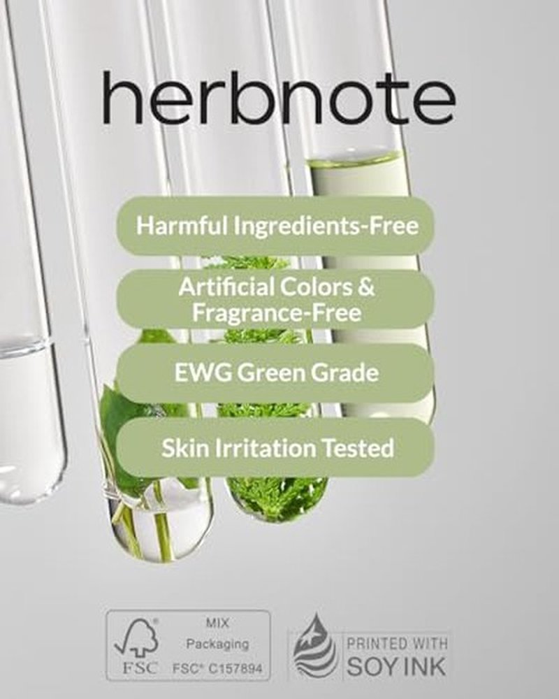 HERBNOTE AHA BHA PHA Purifying Refresh Toner - Skin Trouble Eraser, Immediate Exfoliation & Sebum Removal - Contains Niacinamide for Breakouts - Removes Blocked Sebum & Dead Skin Cells, 6.76 f l. oz