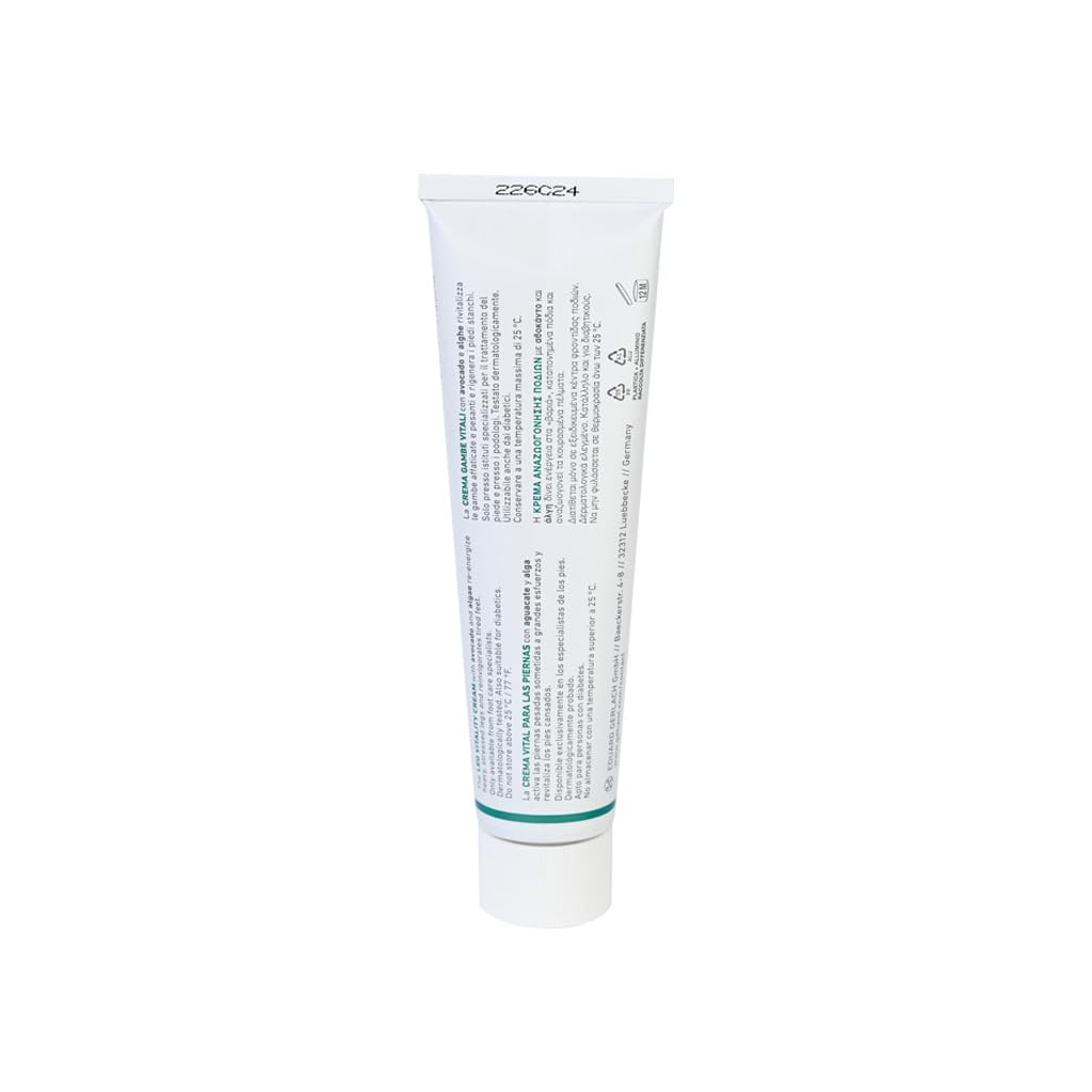 GEHWOL Leg Vitality Cream - 4.4 oz for Tired Legs & Circulation Support