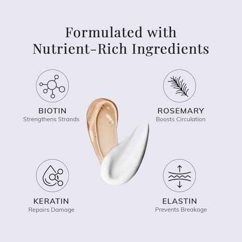 Hair Growth Shampoo and Conditioner Set - Rosemary & Biotin Shampoo and Conditioner for Hair Thickening - Botanical Boost for a Healthy Scalp, Hair Growth and Strengthen