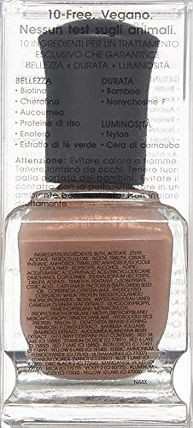 Deborah Lippmann Gel Lab Pro Nail Polish Treatment Enriched for Nail Health, Wear, and Shine No Animal Testing, 21 Free, Vegan Neutral Colors