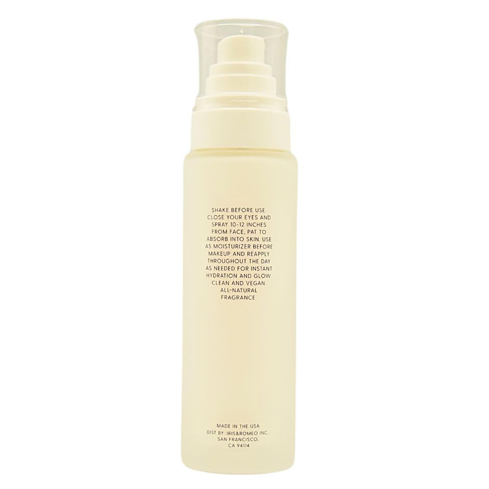 Iris & Romeo The Reset 3-in-1 Face Mist – Hydrating Serum Spray with Hyaluronic Acid & Niacinamide, 3.39 oz
